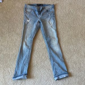 Barely boot lowrise Express jeans